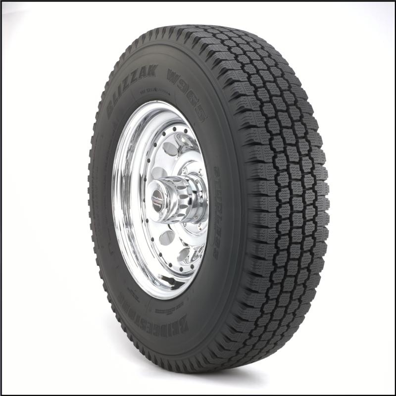 Bridgestone Blizzak W965 LT265/75R16/10 tires