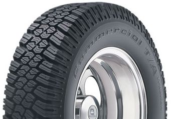 BF Goodrich Commercial T/A Traction LT265/75R16/10 tires