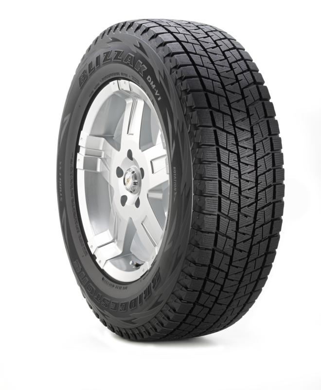 Bridgestone Blizzak DM-V1 P245/70R17 tires